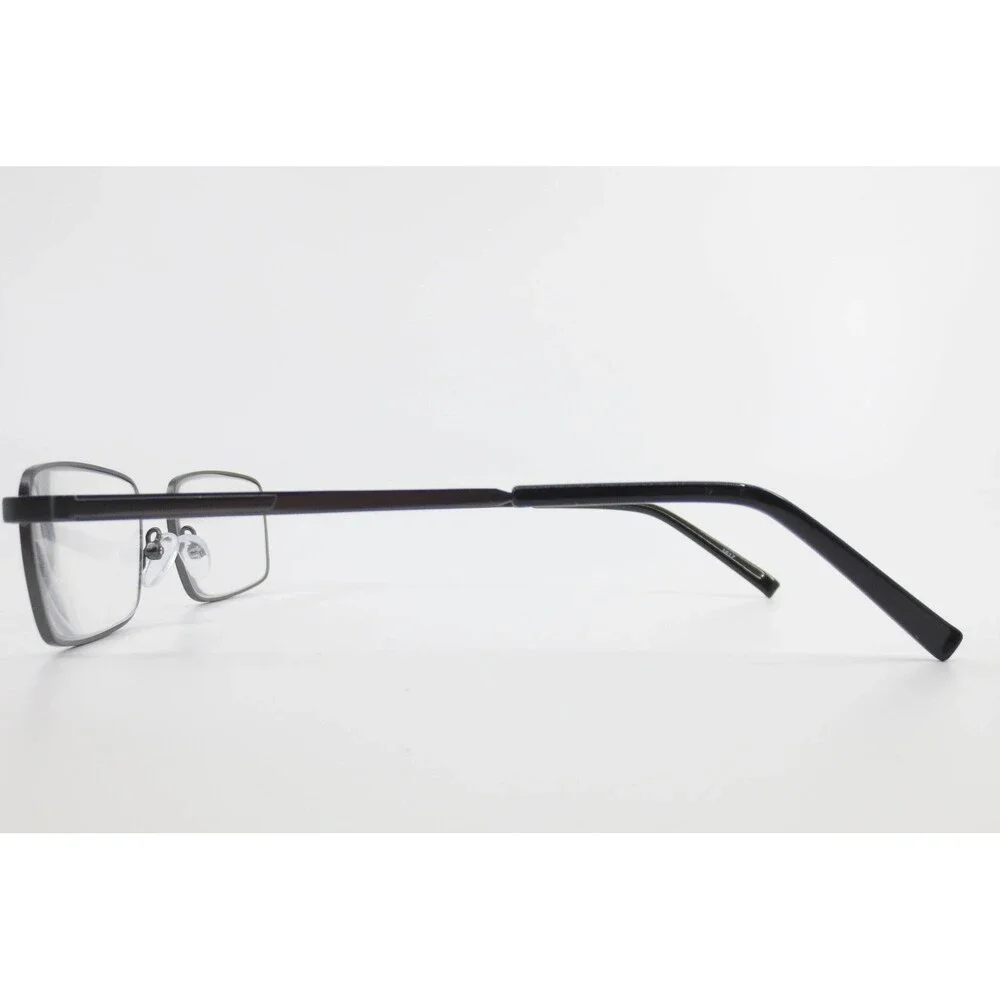 Modern Metal MM1029 GM Gunmetal Rectangular Eyeglasses Frames 55-18-145